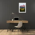 thumbnail image 3 of Jones, Adam 13x18 White Modern Wood Framed Museum Art Print Titled - Autumn view of Teton Range at sunrise-Grand Teton National Park-Wyoming, 3 of 4