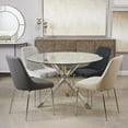 thumbnail image 2 of Home Gear Acrylic and Stainless steel 47” Round Dining Table, 2 of 2