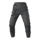 thumbnail image 2 of Pantalones largos para hombre, finos, de moda, de color sólido, para actividades al aire libre, con múltiples bolsillos, de poliéster., 2 of 9