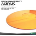 thumbnail image 4 of Mobile Pro Shop (Orange) Acrylic Turntable Mat - 12" Vinyl Record Player Slipmat - Anti-Static & Noise Reducing Platter Mat for LP Players, 4 of 6