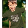 thumbnail image 5 of Boys Conversation Hearts Valentine's Day Shirt Country Camo Mama's Boy TShirt Military Green Shirt 4T, 5 of 8