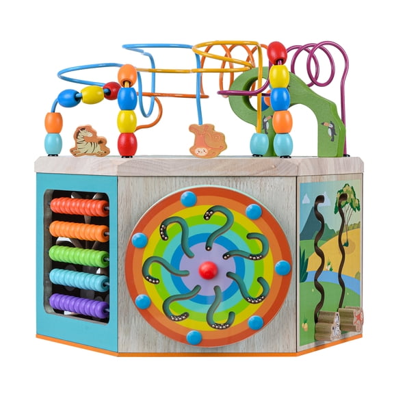 Preschool Play Lab 7-in-1 Activity Learning Octagon