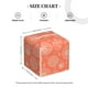 thumbnail image 4 of Balery The Marine Theme With Beautiful Corals Porta Pañuelos de Cuero con Estampado – Funda Moderna Cuadrada para Caja de Pañuelos, Dispensador 5x5x5'', 4 of 7
