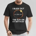 thumbnail image 2 of Solar Eclipse Birthday T-Shirt – I Blew Out the Sun on My Birthday Tee, Funny Celestial Event Shirt, April 8 2024 Eclipse Birthday Gift, Space Lover Humor, 2 of 3