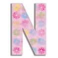 thumbnail image 1 of The Stupell Home Decor Collection Stupell Industries Flowers Hanging Initial, 1 of 2
