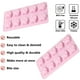 thumbnail image 4 of 2 piezas de molde de silicona para patas de cachorro, grado alimenticio, adecuado para chocolate, dulces, pudín, gelatina y snacks para perros., 4 of 5