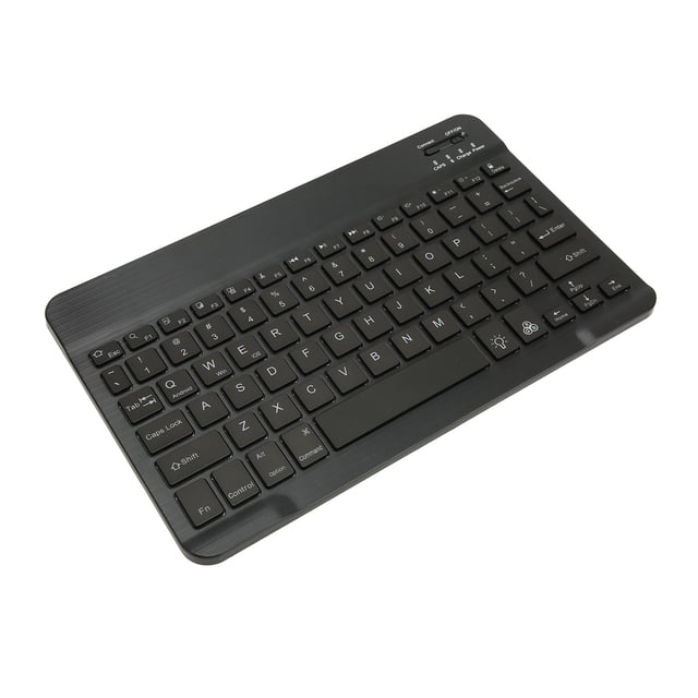 Teclado De PC, Diseño Ergonómico Material ABS Batería Recargable Teclado BT Retroiluminación LED Para Tabletas