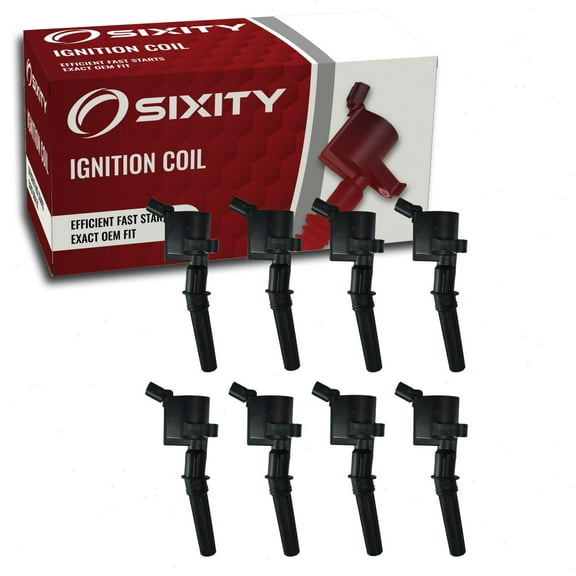 8 pc Sixity Ignition Coils compatible with Ford Crown Victoria 4.6L V8 1998-2011