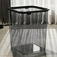 thumbnail image 4 of XYAIYT Modular Stackable Recycling Bins 4 Pack Clear Compartmentalized Waste System for Home Office Sorting, 4 of 6