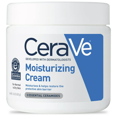 CeraVe Moisturizing Cream, Face and Body Moisturizer, 16 oz.