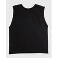 thumbnail image 2 of Hanes Beefy-T Women's Tank Top Black XS, 2 of 3