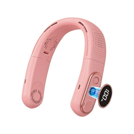 

Yrtoes Holiday Ornaments Portable Fan Hands Free Bladeless Fan 4000 Mah Battery Operated Wearable Personal Fan Rechargeable Headphone Design Usb Powered Desk Fan 3 Speeds