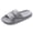 Grey, variant on Unisex Cute Bear Slide for Womens Mens Bathroom Non Slip Shower Sandals Comfortable Soft Sole House Shoes Green Size 8