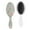 White-3, variant on Hair Brush Floral Rose Cushion Base Hair Brushes Touch Paddle Oval Hairbrush
