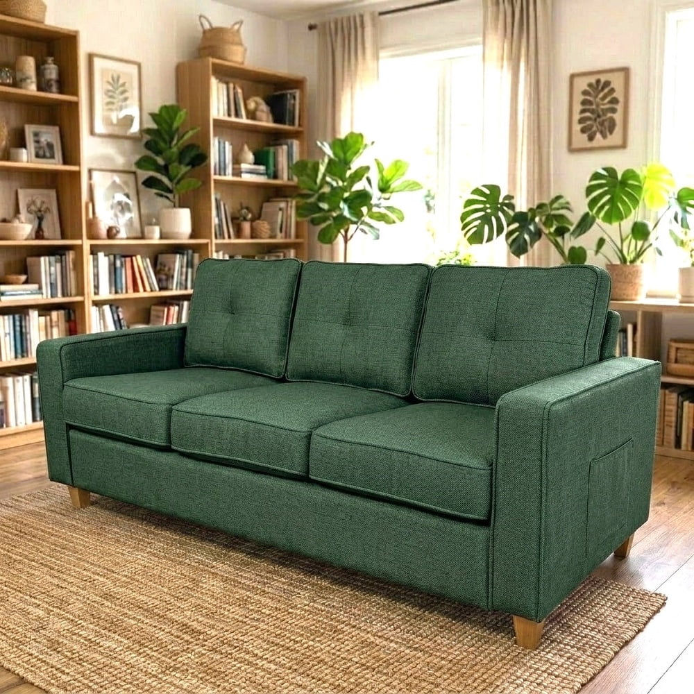 US Pride Chenille upholstery 77.2 inch wide Sofa