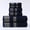Blue, variant on 6pcs 100% Cotton Bath Towel Set, Includes 2 Bath Towels, 2 Hand Towels, And 2 Washcloths. GSM 400, Luxurious Quality, Geometric Pattern, Ultra-soft And Highly Absorbent. For The Bathroom Or Travel.