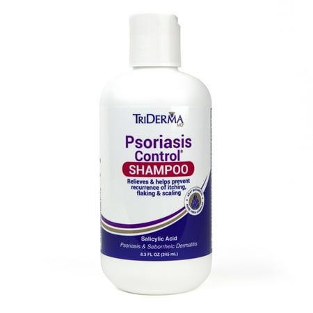 TriDerma Psoriasis Control Shampoo (8.3 oz) (Best Shampoo For Eczema Or Psoriasis)