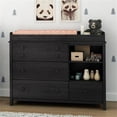 thumbnail image 2 of Pemberly Row Contemporary Wood Changing Table in Gray Oak Finish, 2 of 5