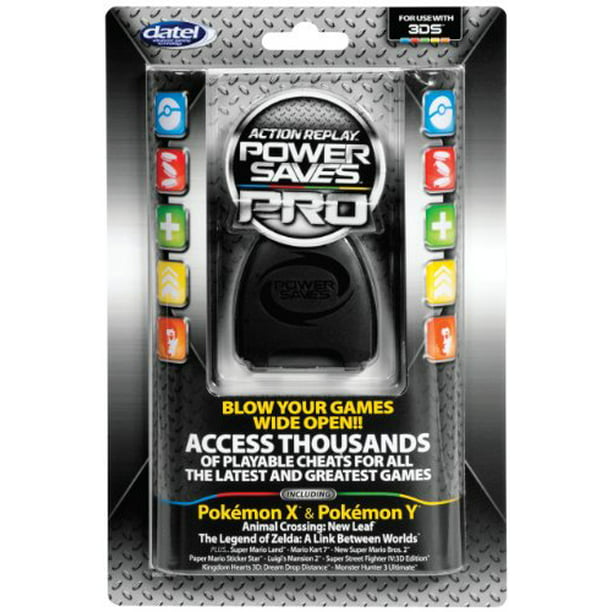 3DS 2DS Action Replay Power Saves PRO Cheat NTSC - Walmart.com
