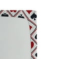 thumbnail image 3 of Ambesonne Casino Fitted Sheet, Holdem Gambler Modern Art, Twin XL Size, Black Red, 3 of 3
