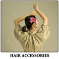 thumbnail image 3 of VERDANVERSE 3Ud Clips Para Moños Con Artificiales Estilo Tropical Para Peinados, 3 of 6