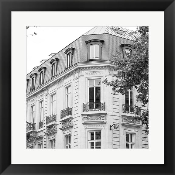 Great Art Now A Travers Paris II by Emily Navas, Framed Wall Art, 19.5W x 19.5H