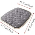 thumbnail image 2 of Nvzi Cojines de espuma viscoelástica para silla con lazos para sillas de comedor, almohadillas antideslizantes para silla de comedor de cocina y cojín de asiento, paquete de 4, 2 of 4