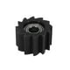 thumbnail image 1 of 10mm Motocicleta Cadena Rodillo Polea Deslizador Tensor Rueda Guía Negro, 1 of 1
