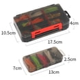 thumbnail image 4 of Juiluna 35pcs/75pcs Artificial Soft Baits Set, Fishing Lure Tackle Bait Kit with Fishing Tackle Box, Including Jigs Hooks Soft Worm Baits Suitable for Saltwater Freshwater, 4 of 7