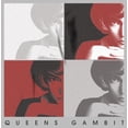 thumbnail image 2 of Men's The Queen's Gambit Boxes  Graphic Tee Silver Small, 2 of 4