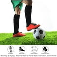 thumbnail image 5 of 2 Pairs Unisex Soccer Socks, Knee High Solid Baseball Football Sports Team Socks, 5 of 6