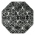 thumbnail image 2 of Unique Loom Tucson Collection Area Rug - Pima (4' Octagon Black/Ivory), 2 of 6
