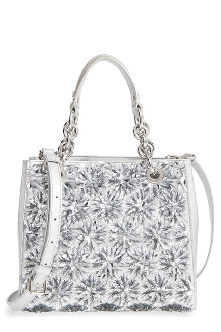 michael kors silver bag