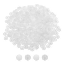 300Pcs Plastic Screw Cap Covers, 12mm Tapping Screw Cover, White