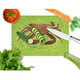 thumbnail image 2 of Carolines Treasures 8127LCB Crab Glass Cutting Board - Large, 2 of 2