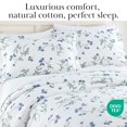 thumbnail image 2 of Myosotis Scorpioides Printed Cotton Duvet Set by SouthShore Fine Linens, 2 of 6