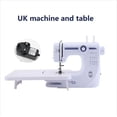 thumbnail image 1 of Er na Portable Sewing Machine Mini Manual Assistant Household Knitting DC Foot Night Light Double Needle, 1 of 31