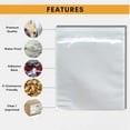 thumbnail image 2 of 100 Pack 7"x10" Shipping Label Sleeves - Packing Slip Envelope Pouches with Self-Adhesive Peel & Seal - Clear Unprinted Plastic & Waterproof Mailing List Holder Ideal for Invoice, Documents & Labels, 2 of 6