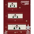 thumbnail image 6 of Garage Door Banner Cover 7 x 8 ft, Christmas Snowman Snowflake Red and Black Buffalo Plaid Christmas Garage Door Decorations Holiday Christmas Backdrop Decor for Winter New Year Xmas Party, 6 of 6