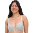 thumbnail image 4 of No Boundaries Lightly Lined T-Shirt Bra, Women's 34A-40C, 4 of 11