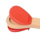 thumbnail image 2 of Castañuela de madera Clapper Orff Tablero de palmas para niños Juguete para niños (Rojo) Sywqhk libre de BPA, 2 of 3