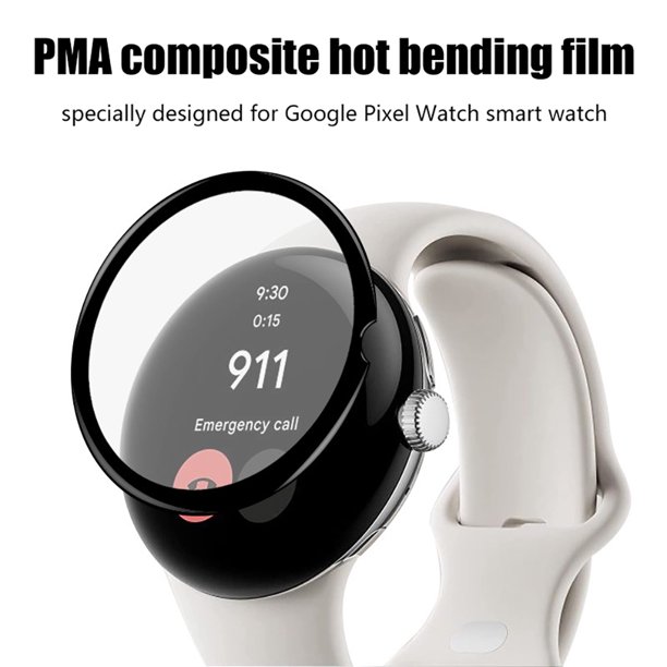1/2/3/5 piezas de película completa, no de vidrio, reemplazo de película completa suave para Google Pixel Watch