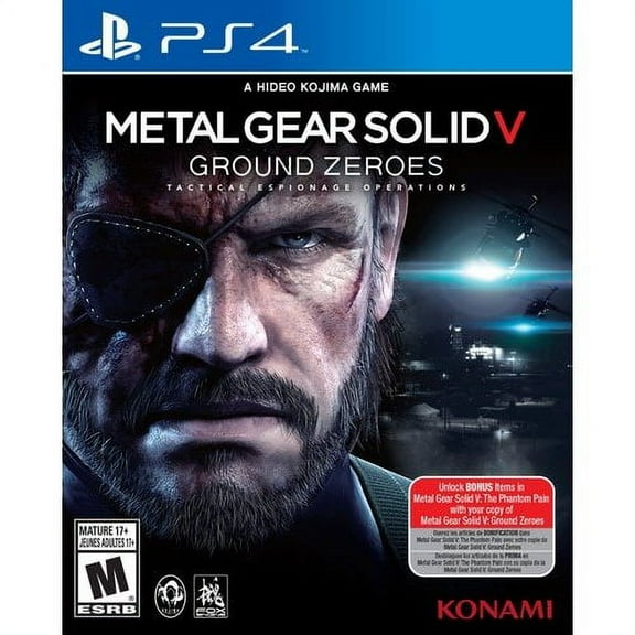 Metal Gear Solid V Ground Zeroes (Playstation 4)