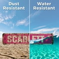thumbnail image 4 of SCARLETT Vintage Style Rustic Street Sign – (2 Pack) Childrens Name Room Sign Retro Decorative Wall Sign for Home, Bar, Garage, or Outdoor Use | 4" X 18" Plastic Road Sign, 4 of 5
