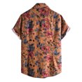 thumbnail image 4 of Camisas Vaqueras Para Hombre XXL Camisas para camisa activa Men (Brown, XL), 4 of 4