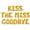 Gold, variant on Letter Balloons - KISS THE MISS GOODBYE 16" Inch Alphabet Letters Foil Mylar Balloon Bachelorette or Bridal Shower Party Banner (Gold)