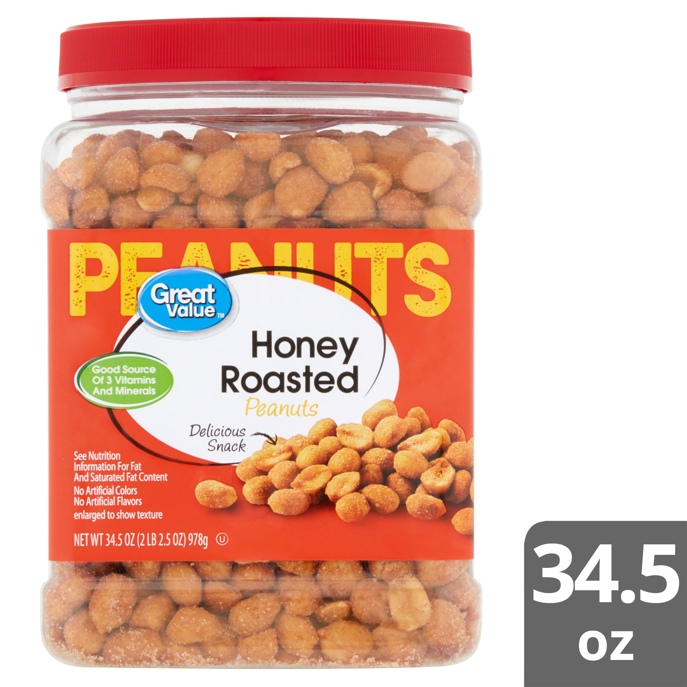 Great Value Honey Roasted Peanuts Nutrition Facts Nutrition Ftempo