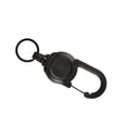 thumbnail image 1 of Retractable Badge Reels Badge Holder Key Chains Durable Retractable Keychain Black Steel Cord, 1 of 8