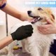 thumbnail image 5 of Guante de aseo para mascotas Guante para el pelo de perros para animales, caballos, masajes de conejos, ducha, cepillo de baño, peine de goma, guantes antipulgas para el pelo de mascotas ( esquí esquí Gafas de esquí, 5 of 5