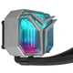 thumbnail image 5 of Sistema de enfriamiento liquido Yeyian YTD-240AL-M1 AIO 2 ventiladores 120mm 64.25CFM ARGB 500-2200 RPM silencioso 31.5 dBA Compatible con Intel y AMD, 5 of 8